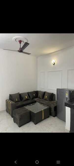 Living Room in 1 BHK Builder Floor at Chattarpur – for Rent