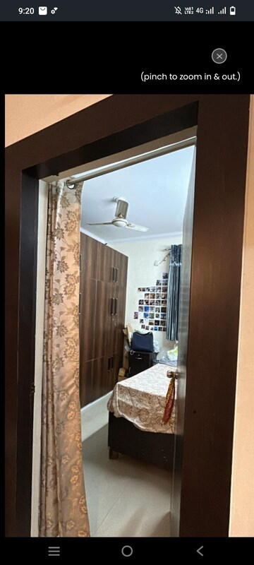 Bedroom in 2.5 BHK Apartment at KW Srishti, Raj Nagar Extension – for Rent