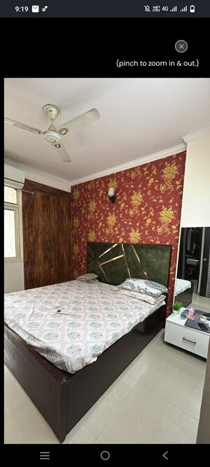 Bedroom in 2.5 BHK Apartment at KW Srishti, Raj Nagar Extension – for Rent