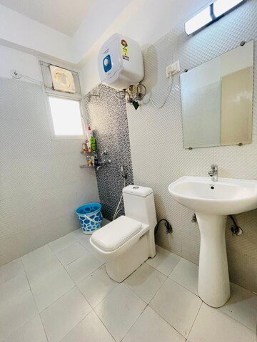 Bathroom in 2.5 BHK Apartment at Nirala Aspire, Panchsheel Green – for Rent