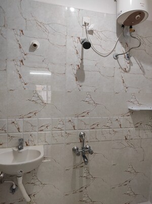 Bathroom in 1 BHK Apartment at Mahadevpura – for Rent