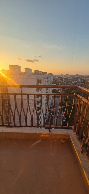 Balcony in 2 BHK Apartment at Shalimar Vista, Gomti Nagar – for Rent