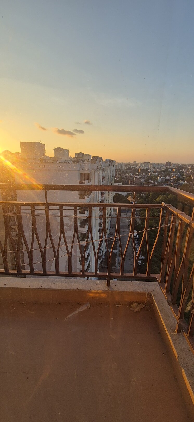 Balcony, shalimar-vista 2 Bedroom 1100 Sq.Ft. Apartment In Gomti Nagar Lucknow 9272203