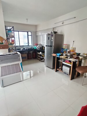 Kitchen in 2 BHK Apartment at Kumar Mahatma Society, Kothrud – for Rent