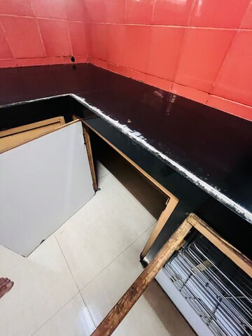 Kitchen in 1 BHK Apartment at Shapoorji Pallonji Joyville Hinjewadi, Hinjewadi – for Rent
