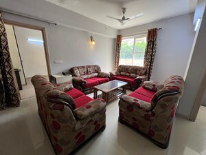 Living Room in 4 BHK Apartment at DLF New Town Heights II, Sector 86 – for Rent
