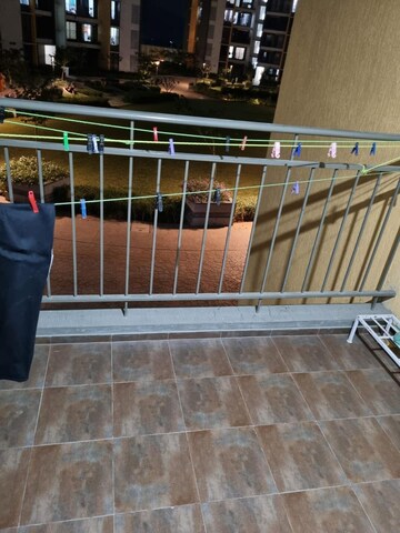 Balcony in 2 BHK Apartment at Shapoorji Pallonji Joyville Hinjewadi, Hinjewadi – for Rent