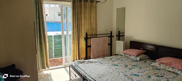 Balcony in 2 BHK Apartment at Raja Four Squares, Koramangala – for Rent