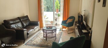 Living Room in 2 BHK Apartment at Raja Four Squares, Koramangala – for Rent