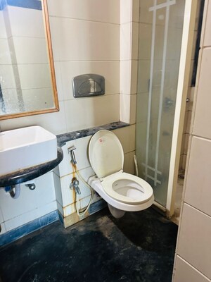Bathroom in 2 BHK Apartment at Vanamali CHS, Chembur – for Rent