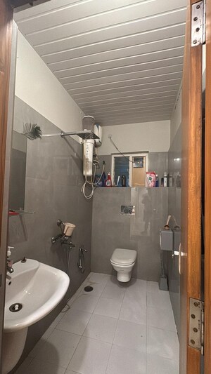 Bathroom in 3 BHK Apartment at Shanta Sriram Sunshine Residency, Kondapur – for Sale