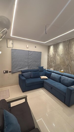 Living Room in 3 BHK Apartment at Shanta Sriram Sunshine Residency, Kondapur – for Sale