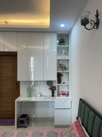 Kitchen in 2.5 BHK Apartment at Omaxe Lake, North Mullanpur – for Rent