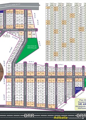  Plot – Exterior View View at Pavan Green Aero View, Tukkuguda - for Sale