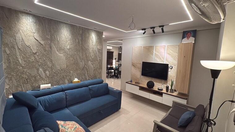 Living Room, gachibowli 3 Bedroom 1324 Sq.Ft. Apartment In Gachibowli Hyderabad 9272316