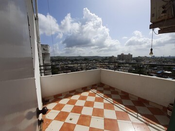 Terrace in 2 BHK Apartment at Indraprashtha Society – for Rent