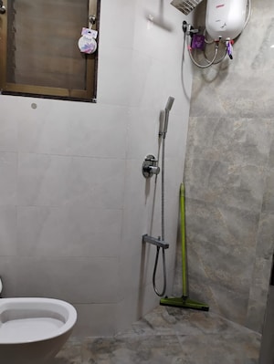 Bathroom in 2 BHK Apartment at Raymond Ten X Vibes, J K Gram – for Rent