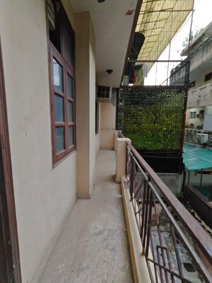 Balcony in 2 BHK Builder Floor at Sushant Lok I – for Rent