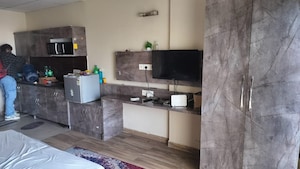 Kitchen in 1 BHK Apartment at Paramount Golfforeste, Zeta I Greater Noida – for Rent
