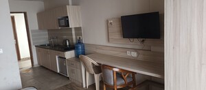 Kitchen in 1 BHK Apartment at Paramount Golfforeste, Zeta I Greater Noida – for Rent