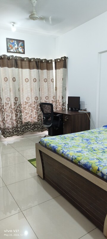 Bedroom in 2 BHK Apartment at The Chatterjee The Crown Greens, Hinjewadi – for Rent
