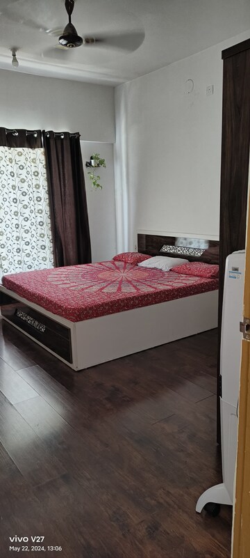 Bedroom in 2 BHK Apartment at The Chatterjee The Crown Greens, Hinjewadi – for Rent
