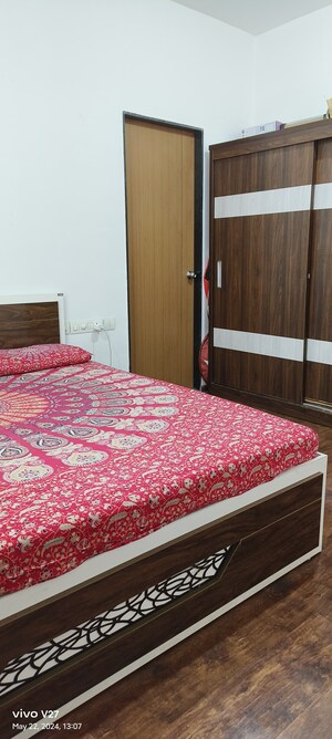 Bedroom in 2 BHK Apartment at The Chatterjee The Crown Greens, Hinjewadi – for Rent