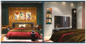 Bedroom in 1 BHK Apartment at Anjuna – for Sale