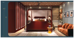 Living Room in 1 BHK Apartment at Anjuna – for Sale