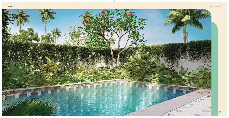 Swimming Pool, anjuna 1 Bedroom 12500 Sq.Ft. Apartment In Anjuna Goa 9272461