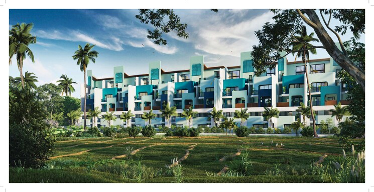 Exterior View, anjuna 1 Bedroom 12500 Sq.Ft. Apartment In Anjuna Goa 9272461