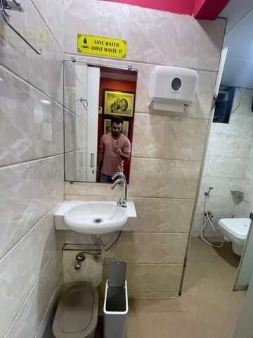 Bathroom in  Office Space at Oberoi Garden Estates, Powai – for Rent