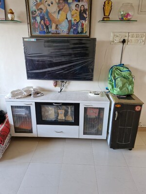 Living Room in 1 BHK Apartment at Rishi Tower, Dahisar East – for Sale