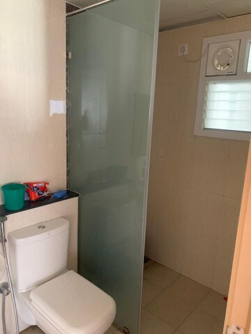 Bathroom in 1 BHK Apartment at Mantri Serenity, Kanakapura Road – for Rent