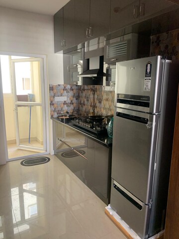Kitchen in 1 BHK Apartment at Mantri Serenity, Kanakapura Road – for Rent
