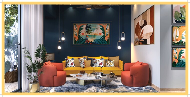 Living Room, anjuna 2.5 Bedroom 12500 Sq.Ft. Apartment In Anjuna Goa 9272502