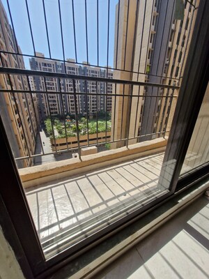 Balcony in 2 BHK Apartment at Rustomjee Avenue L1, Virar West – for Rent