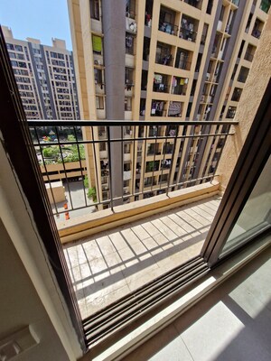 Balcony in 2 BHK Apartment at Rustomjee Avenue L1, Virar West – for Rent
