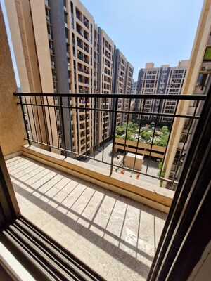 Balcony in 2 BHK Apartment at Rustomjee Avenue L1, Virar West – for Rent