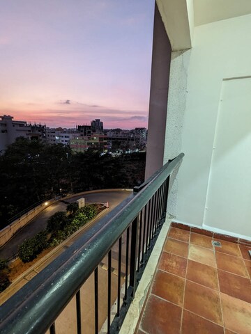 Balcony in 2 BHK Apartment at Prestige Sunrise Park, Electronic City Phase I – for Rent