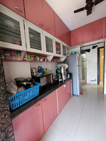 Kitchen in 2 BHK Apartment at Shantinath Darshan CHS, Dahisar West – for Sale