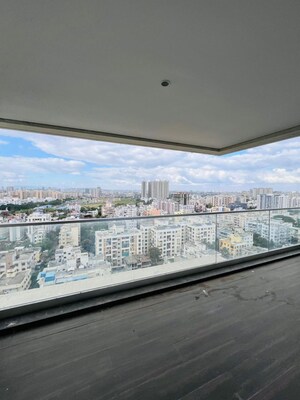 Balcony in 4 BHK Apartment at Kasturi Epitome, Wakad – for Rent