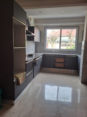 Kitchen in 3 BHK Builder Floor at Unitech South City 1, South City 1 – for Rent