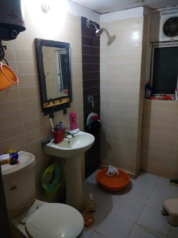 Bathroom in 2 BHK Apartment at Supertech Cape Town, Sector 74 – for Rent