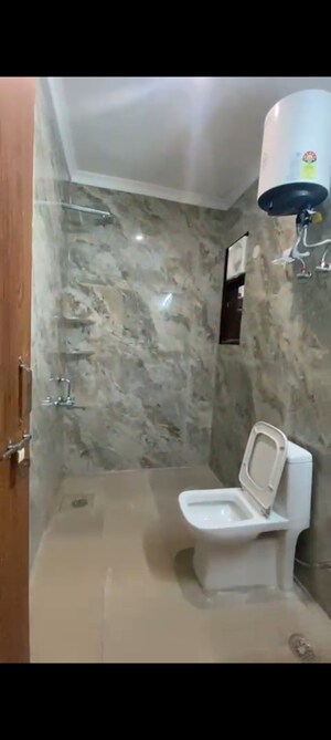 Bathroom in 1 BHK Builder Floor at Saket – for Rent
