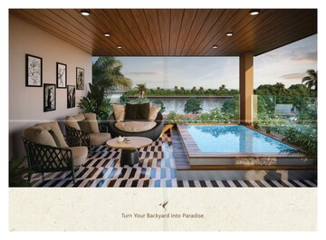 Swimming Pool in 2 BHK Apartment at Siolim – for Sale