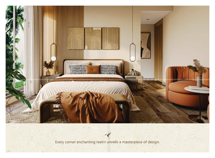 Bedroom, siolim 2 Bedroom 1650 Sq.Ft. Apartment In Siolim Goa 9272668