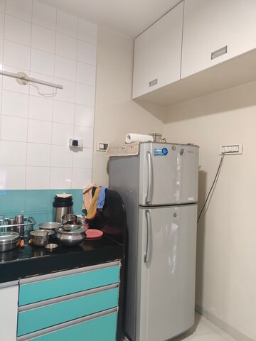 Kitchen in 3 BHK Apartment at Radhai Nagari Apartments, Pimple Saudagar – for Rent