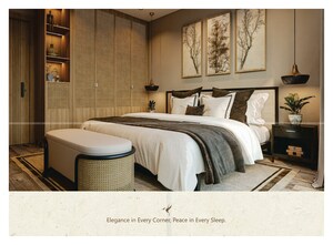 Master Bedroom in 2 BHK Penthouse at Marna Siolim – for Sale