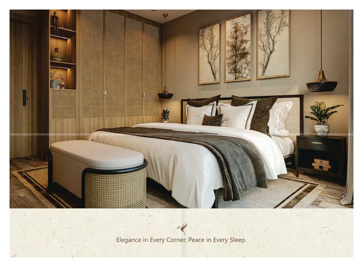 Master Bedroom, marna siolim 2 Bedroom 2449 Sq.Ft. Penthouse In Marna Siolim Goa 9272675